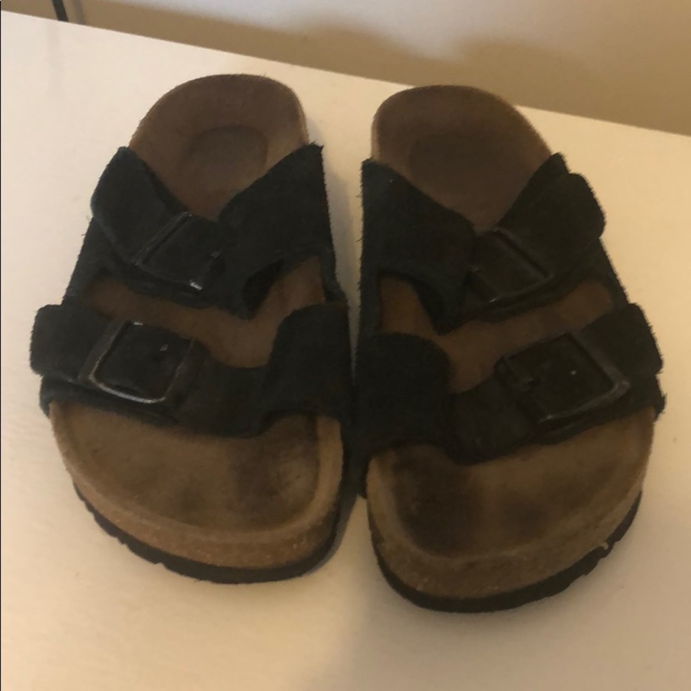 Black Birkenstock sandals